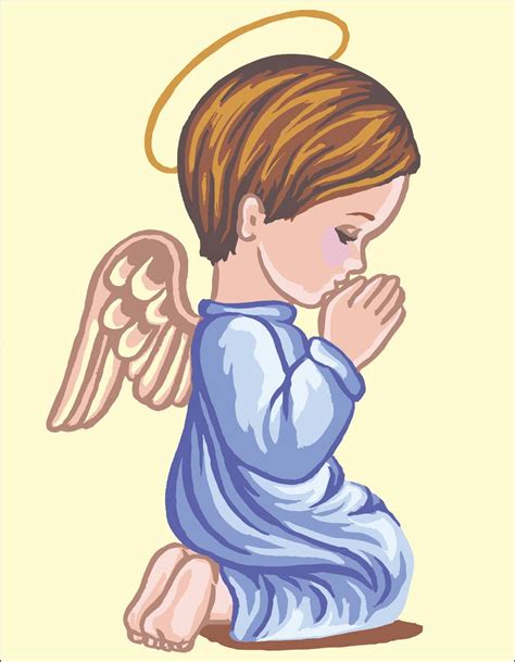 Praying Angel Clip Art