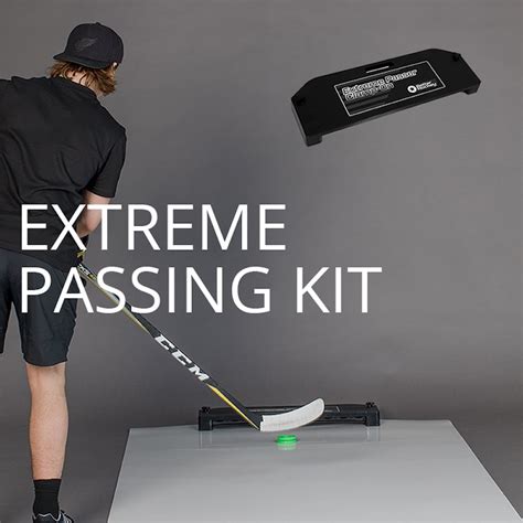 Better Hockey Extreme Passing Kit Pro Shooting Pad With Puck Rebounder