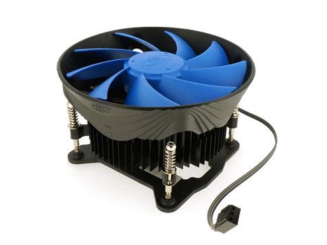 Deepcool Dark Wind 1155 Cpu Cooler 120mm Cooling Fan And Black Heatsink