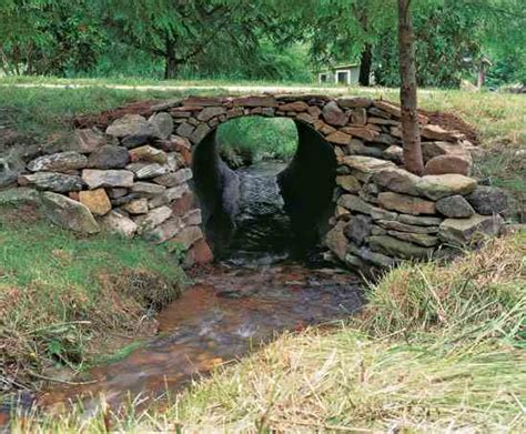 How To Build A Stone Culvert Mother Earth News