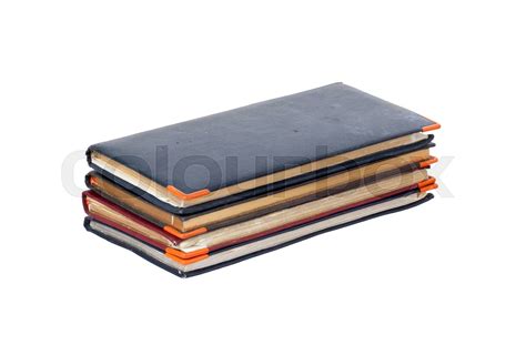 Stack Of Diaries Stock Image Colourbox
