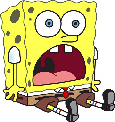 Spongebob Surprised Png Download Personalized Custom Birthday T