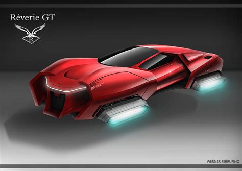 Artstation Hover Car Concept Design