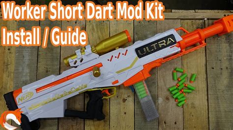 Guide Short Dart Upgrade For Nerf Ultra Pharaoh Youtube