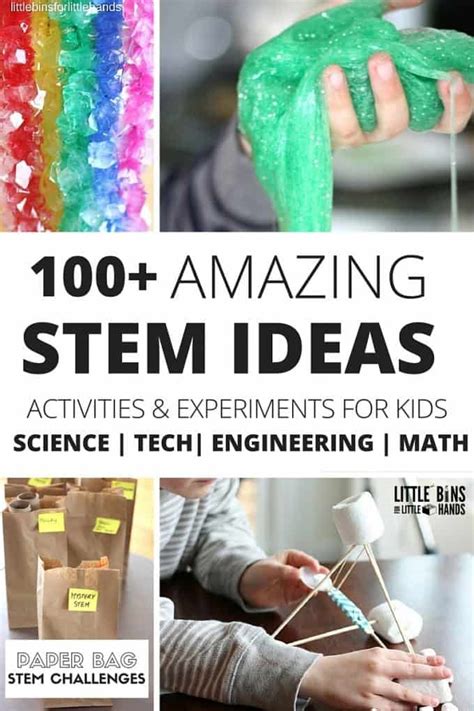 100 Amazing Stem Ideas