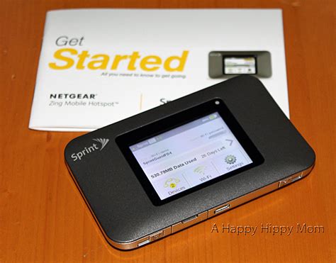 Sprint Netgear Zing Mobile Hotspot Review Sprintmom Sponsored A