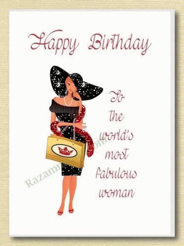 Happy Birthday African American Woman Gif Del Mar Blinds Replacement