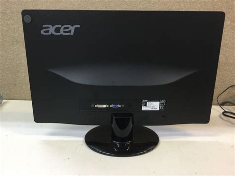 Monitor Acer S220hql 215” Led Backlit Lcd Display Appears To Function