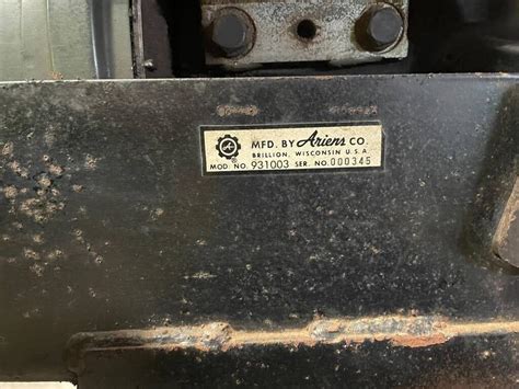 1974 Ariens S16 Other Brands Redsquare Wheel Horse Forum