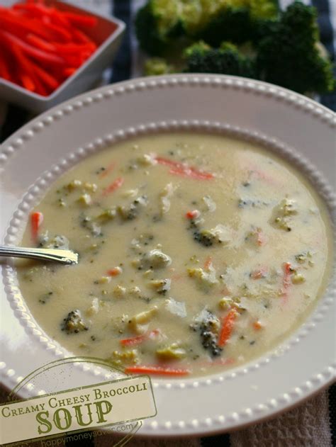 Homemade Creamy Cheesy Broccoli Soup Just Like Panera