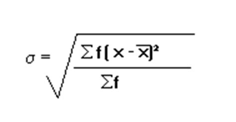 The sample standard deviation formula is HOW TO CALCULATE STANDARD DEVIATION FOR GROUPED AND ...