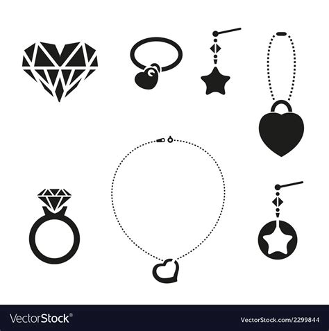 Jewelry Royalty Free Vector Image Vectorstock