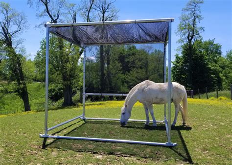 Portable Horse and Livestock Shades | Klene Pipe