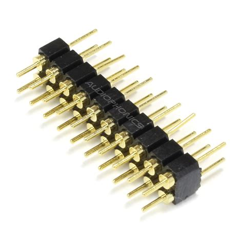 Get The Best Choice 2 54mm Spacing 40P Straight Male Round PCB Pin