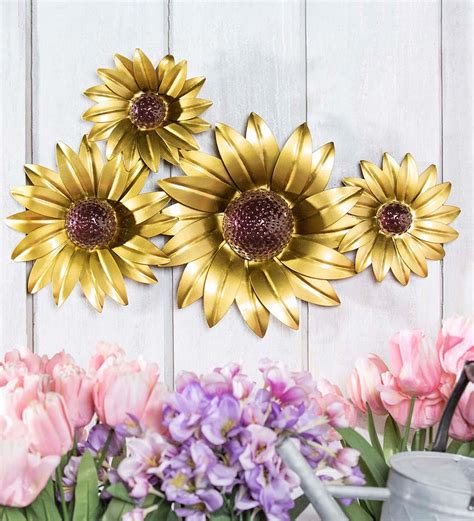 Sunflower Metal Wall Décor Wall Art Home Accents Indoor Living