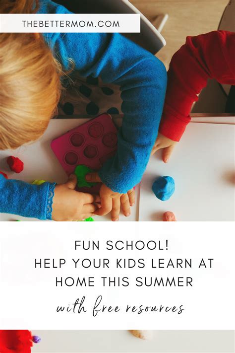 3 Fun And Free Ways To Help Your Kids Learn At Home This Summer 200