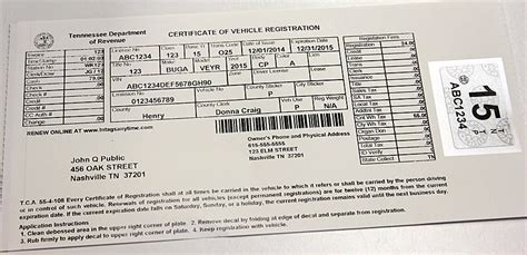 Accuracy in providing information is very essential.candidates furnishing false or incorrect information, are liable. PARIS TN: New vehicle registration decal system starts ...