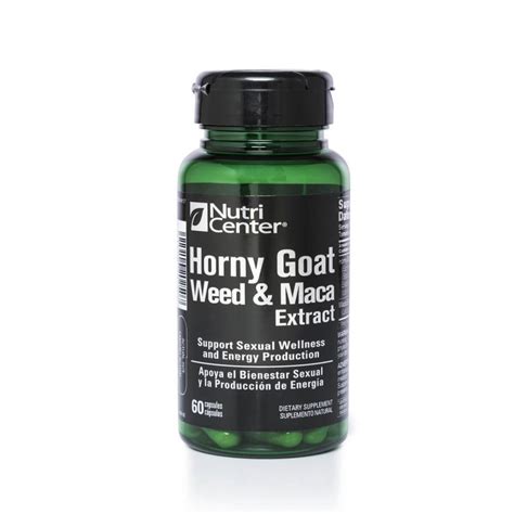 Horny Goat Weed And Maca Extract Nutricenter