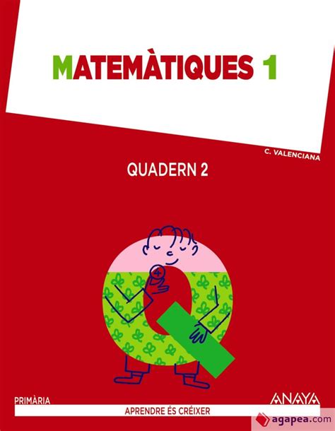 Quadern De Matematiques 2 1º Primaria Vvaa 9788467846447 Anaya