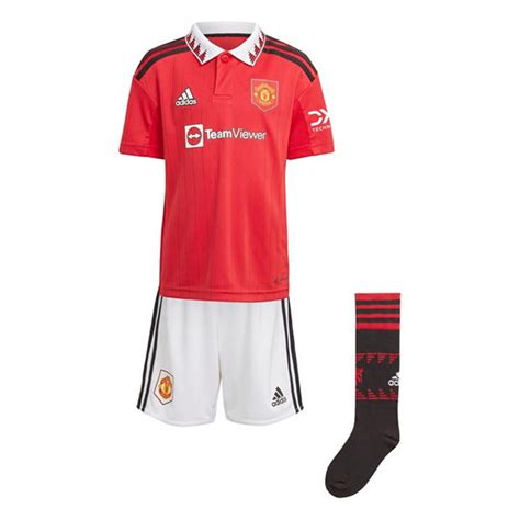 Adidas Man United Home Mini Kit 2022 2023 Red