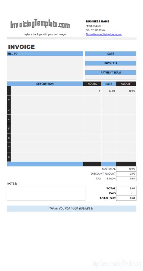 Welcome to the original invoice generator, trusted by millions of people. Billing Software Excel Free Download | Invoice template ...
