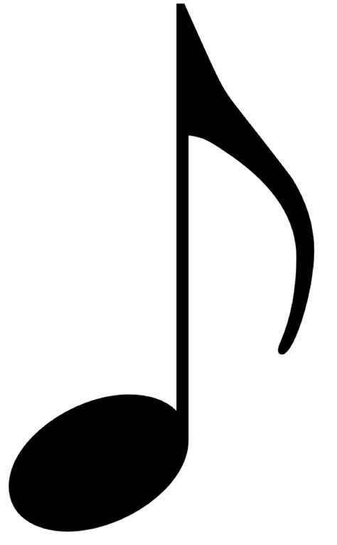 Download 843 music notes cliparts for free. Single Music Note Transparent Background | PNG Play