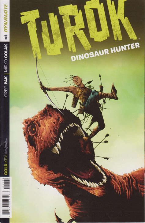 Turok Dinosaur Hunter Dynamite Vol 1 1A VF Dynamite Jae Lee
