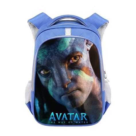 Avatar The Way Of Water Backpack School Bag Blue Baganime
