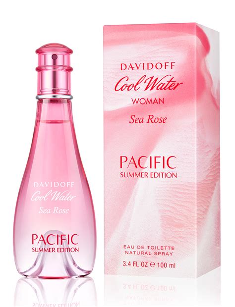 Cool Water Woman Sea Rose Pacific Summer Edition Davidoff Perfume A