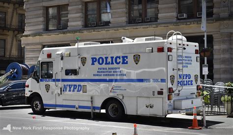 2014 Nypd Command Center Vehicle Patrol Borough Manhattan South A