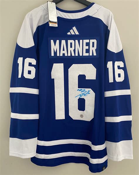 Lot Detail Mitch Marner Toronto Maple Leafs Signed 2022 Reverse Retro