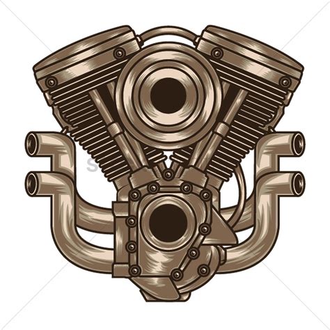 Car Engine Vector At Collection Of Car Engine Vector