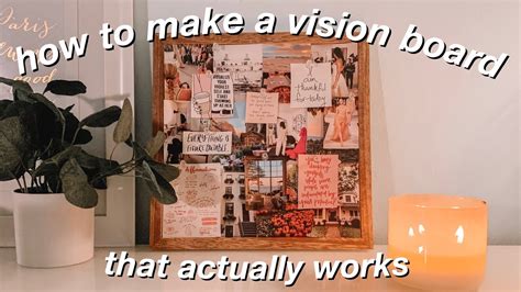 How To Make A Vision Board That Actually Works Vision Board 2020