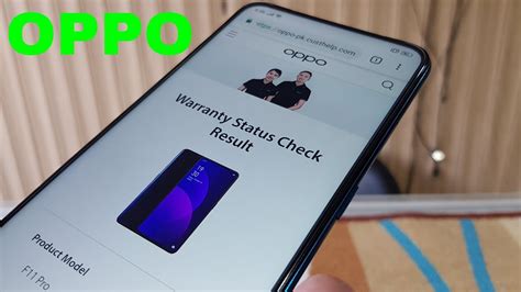 Also before you buy the used oppo phone from someone privately in pakistan, make sure that you check the warranty if its claimed on their sale ad. HOW TO CHECK ONLINE WARRANTY OPPO MOBILE - YouTube