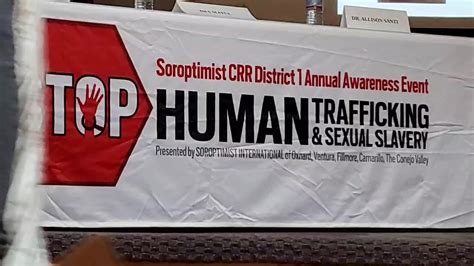 soroptimist int l of oxnard ventura camarillo 16th annual stop human trafficking and sexual