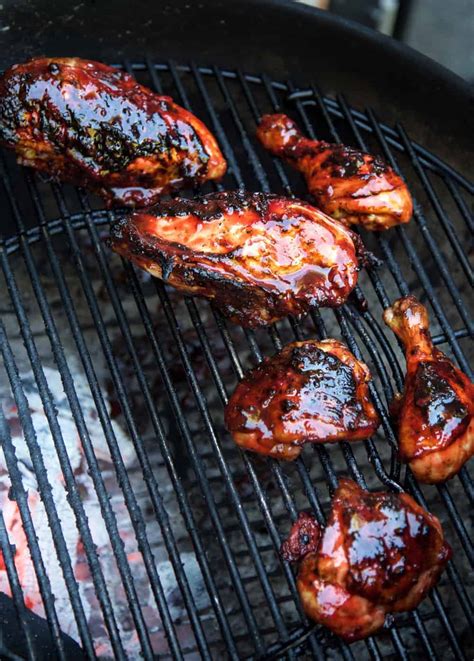 Not everyone owns a grill or likes to grill. Grilled Chicken with Blackberry BBQ Sauce - Recipe and ...