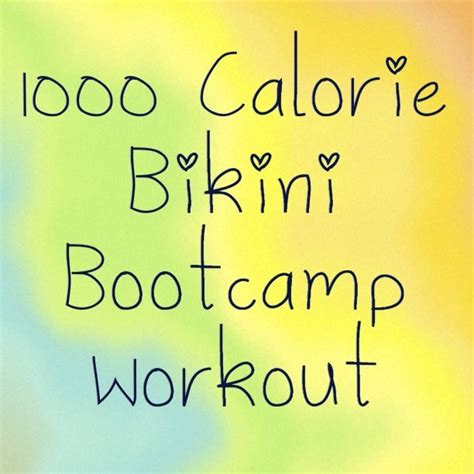 1000 Calorie Burn Bikini Ready Workout Super Challenging And Fun