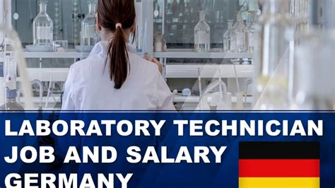 Laboratory Technician Salary In Germany Jobs And Wages In Germany