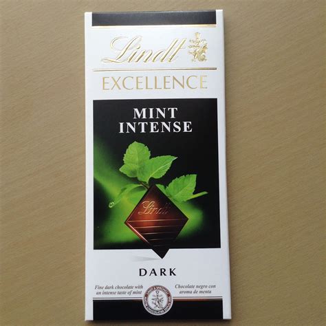 Lindt Excellence Mint Intense Dark Chocolate