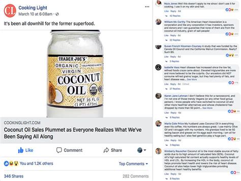 Our Nutritionist Responds To Reader Comments On Coconut Oil Cooking