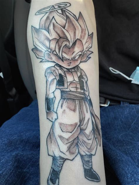 New Gogeta Tattoo I Got From The Dbz Movie Fusion Reborn Couldnt