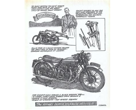 A Brief History Of The Vincent Black Shadow The Worlds First Superbike