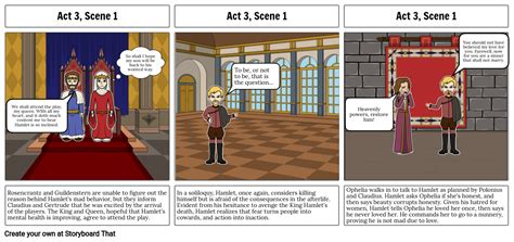 Act Iii Scene Storyboard By