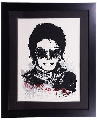 mr brainwash king of pop silkscreen sold at auction on 21st may bidsquare