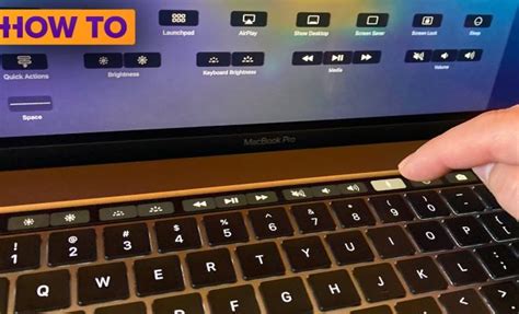 How To Customize The Macbook Touch Bar The Tech Edvocate