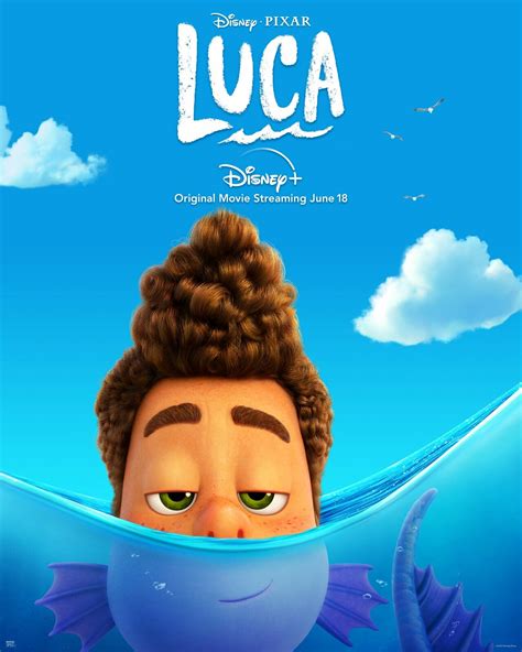 Disneypixars Luca Character Posters Released Disney Plus Informer