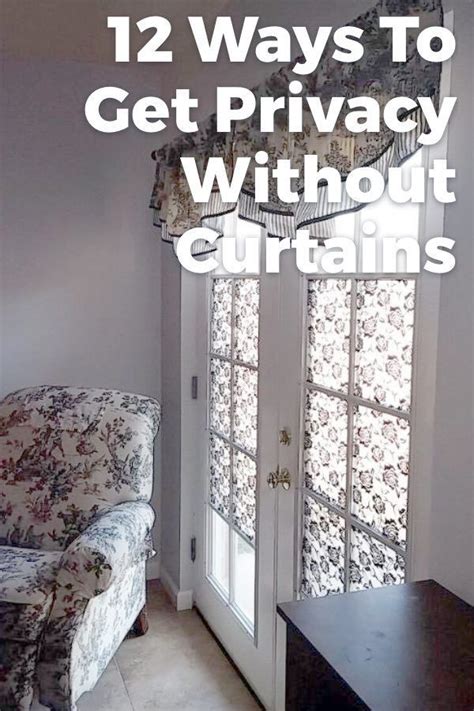 12 Genius Ways To Get Privacy Without Curtains Window Coverings Diy