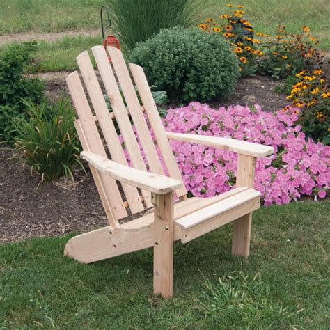 A And L Furniture Kennebunkport Western Red Cedar Adirondack Chair