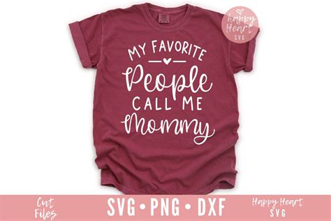My Favorite People Call Me Mommy Svg Mom Svg Blessed Mom Etsy