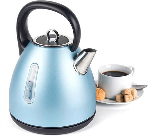 Salter Ek32188 Metallic Blue Dome Kettle 3000w 17ltr Pearl Blue